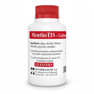 Lotiune mentolata 1% MenthoTis 100 ml