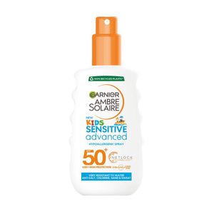 Spray cu protectie solara pentru piele sensibila Garnier, SPF 50+, 200ml