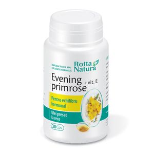 Evening primrose+Vit.E (Luminita de seara) Rotta Natura, 30 cps