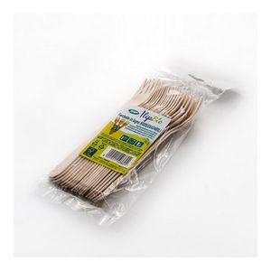 Set 20 furculite din lemn, 16cm