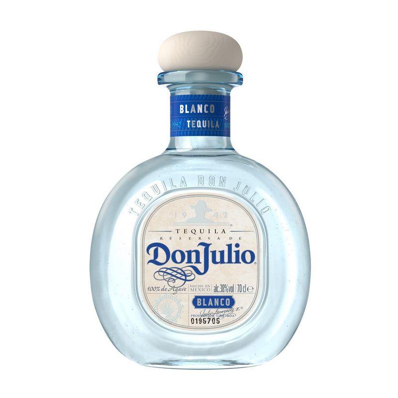 Tequila Don Julio Blanco, alcool 38, 0.7 l Pret avantajos Auchan.ro