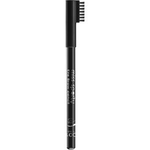 Creion pentru sprancene Miss Sporty 001 Black, 4 g