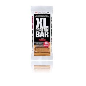 Baton proteic XL cu ciocolata si alune Nutramino, 82 g