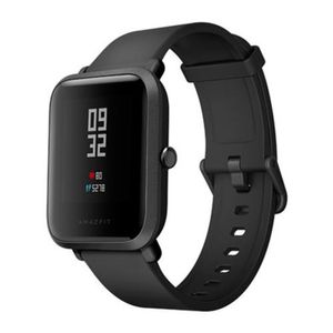 Smartwatch Xiaomi Amazfit Bip negru cu GPS si senzor de puls