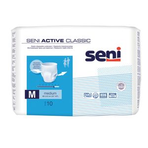 Scutece adulti absorbante Seni Active Classic Medium 10 bucati