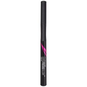 Liner tip carioca Maybelline New York Hyper Precise All Day Black, rezistent la apa, 6ml