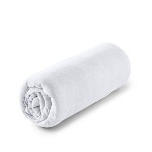 Cearceaf cu elastic din jersey Actuel 140 x 200cm, Alb, T2