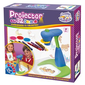 Proiector D-Toys cu 32 de desene