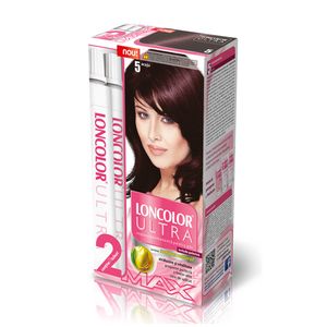 Vopsea permanenta pentru par Loncolor Ultra Max, 5 Acaju