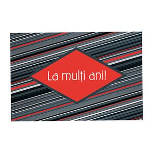 Mini felicitare cod x  general, din carton