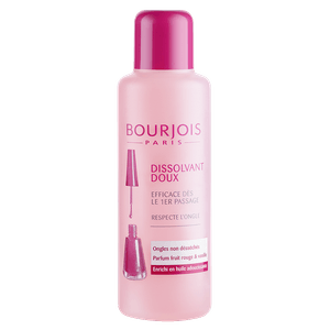 Dizolvant unghii fara acetona Bourjois Dissolvant Doux, 125 ml