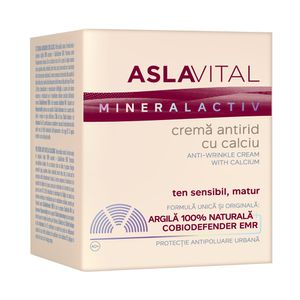 Crema antirid cu calciu AslaVital 50 ml