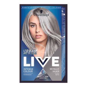 Vopsea pentru par Live Intense Colour Metallic Silver