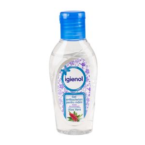 Gel antibacterian pentru maini Igienol cu Aloe Vera 60 ml