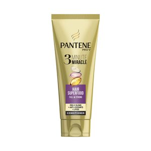 Balsam Pantene Pro-V Superfood 3 Minute Miracle, pentru par slabit si subtiat, 200 ml