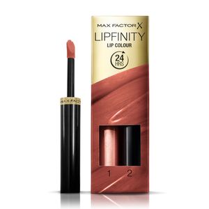 Ruj de buze rezistent la transfer Max Factor Lipfinity, 070 Spicy, 2.3 ml + 1.9 g