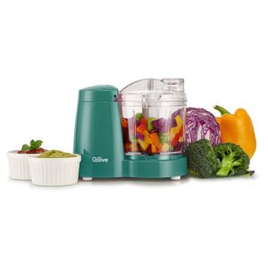 Mini tocator Qilive, culoare verde