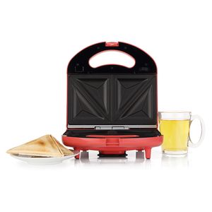 Sandwich maker 3 in 1 Qilive, culoare rosu
