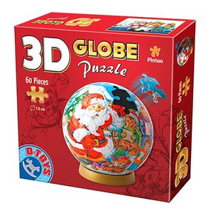 Globe puzzle D-Toys - Craciun 60 de piese