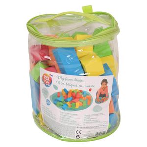 Set cuburi One Two Fun pentru constructie, din spuma