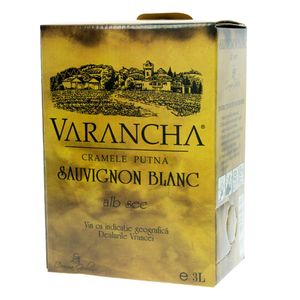 Vin alb sec de Varancha, Sauvignon Blanc 3 l