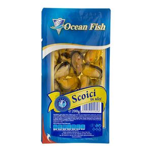 Scoici in ulei Ocean Fish, 200 g