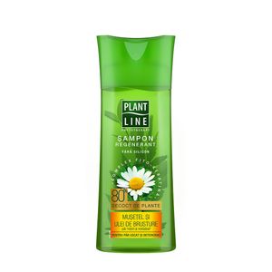 Sampon regenerant Plant Line cu musetel si ulei de brusture 250 ml