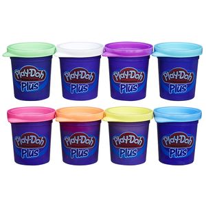 Pachet de 8 cutii Play-Doh Plus, pasta de modelat