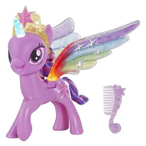 Figurina My Little Pony cu aripi stralucitoare Twilight Sparkle