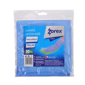 Laveta universala Zorex Clasic din microfibra, 30 x 30 cm