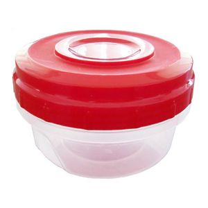 Cutie alimente rotunda Twist, capacitate 400ml, diverse culori