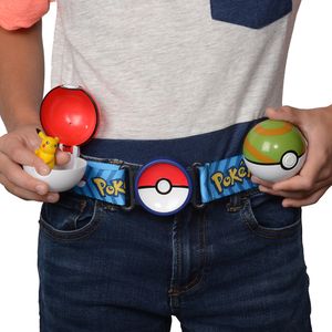 Set curea cu figurine in bile Pokemon, diverse modele