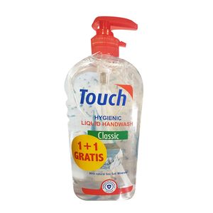 Sapun lichid antibacterian Touch Classic 500 ml, 1+1 extra