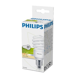 Bec economic in spirala Economy Twister Philips 15W WW E27