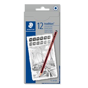 Set creioane grafit Staedtler, 2h-6b, 12 bucati /set
