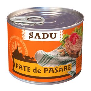 Pate de pasare Sadu, 200g