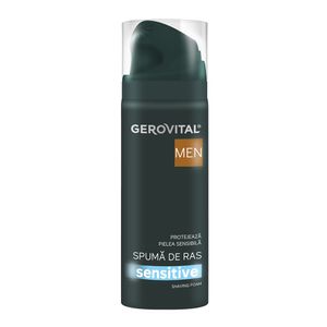 Spuma de ras Gerovital Men Sensitive 200 ml