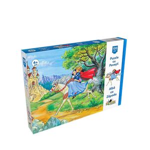 Noriel Puzzle cu Povesti - Alba-ca-Zapada, 100 de piese