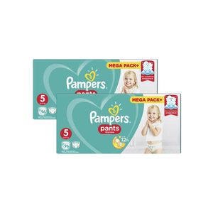 Scutece Chilotel Pampers Pants Mega Box Junior, marimea 5, 12 - 17 kg, 96 bucati x 2