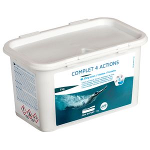 Clor Complet 4 actiuni Manufacturas GRE, 1 Kg tablete 200 g