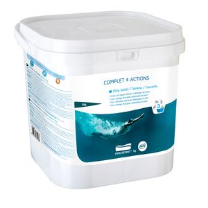 Clor Complet 4 actiuni Manufacturas GRE, 5 Kg tablete 200 g