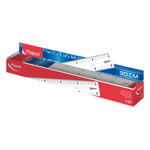 Rigla Maped Classic 30 cm dubla gradatie