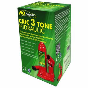 Cric hidraulic RoGroup cu capacitate de 3 tone