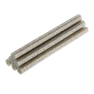 Batoane pentru pistol de lipit Topex 8mm, 6 bucati, argintiu