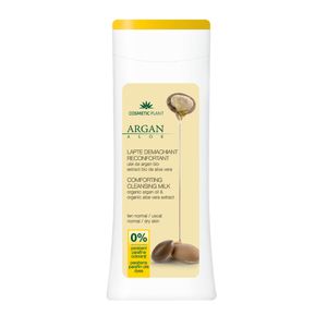 Lapte demachiant Cosmetic Plant cu ulei de argan, 200 ml