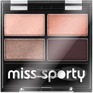 Fard de pleoape Miss Sporty Studio Quattro Eye Shadow 408 Smoky Rose, 5 g