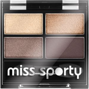 Fard de pleoape Miss Sporty Studio Quattro Eye Shadow 403 Smoky Brown Eyes, 5 g