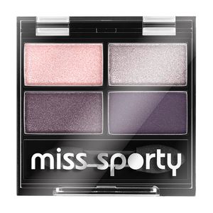 Fard de pleoape Miss Sporty Studio Quattro Eye Shadow 402 Smoky Green Eyes, 5 g