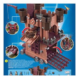 Fortareata cavalerilor pitici Playmobil