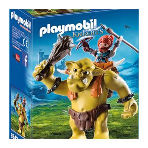 Trol cu luptator pitic Playmobil